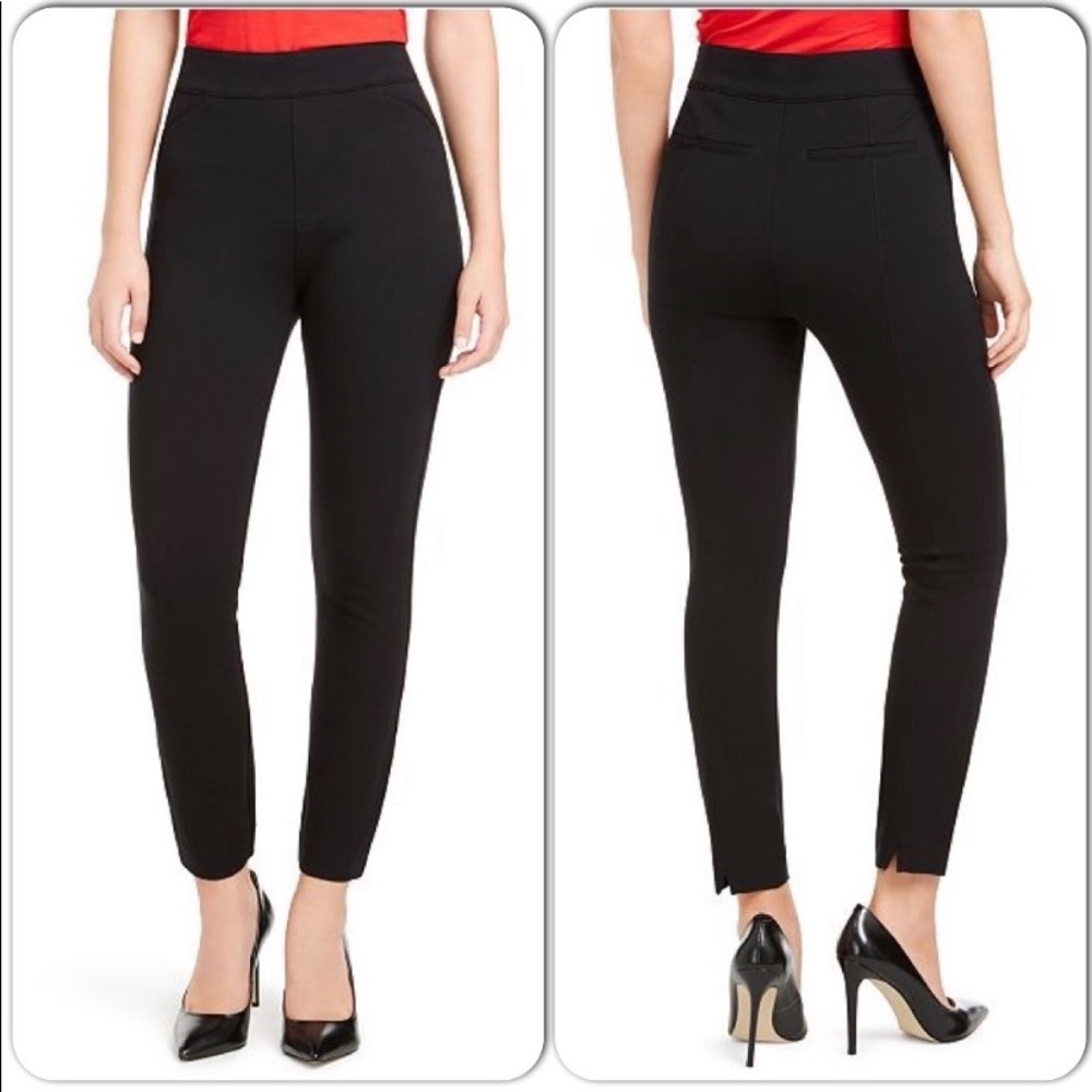 Spanx Back-Seam Skinny Ponte-Knit Pants